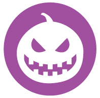 Icon of a pumpkin